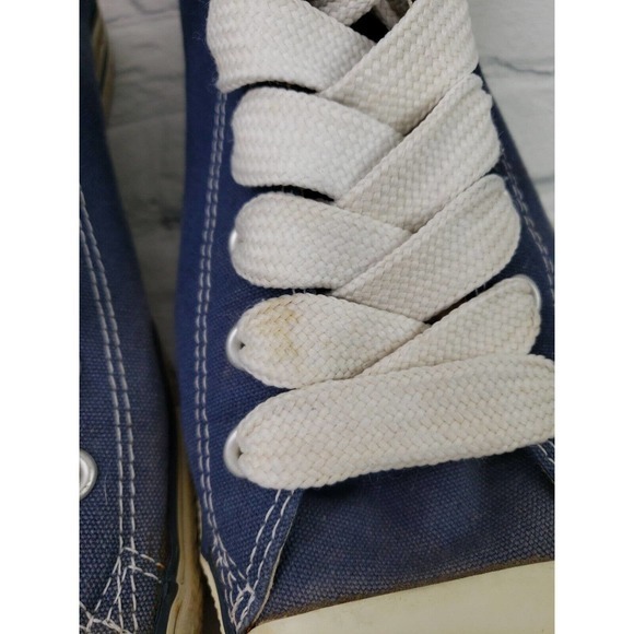 Converse Chuck Taylor All Star High Top Sneakers Men's Sz 12. Women's Sz 14 Blue - Picture 12 of 13